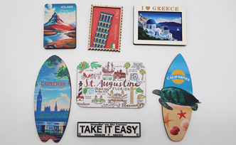 Wooden Fridge Magnet