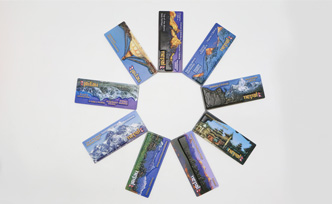 Embossed Fridge Magnet