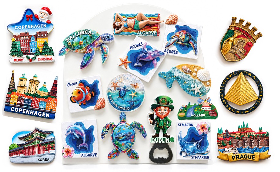 Resin Fridge Magnet