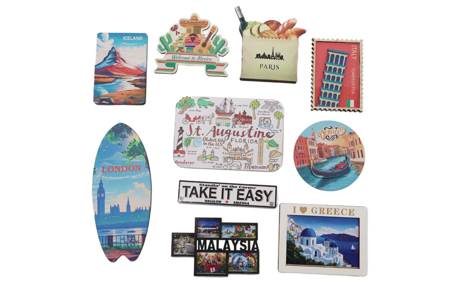 Wooden Fridge Magnet